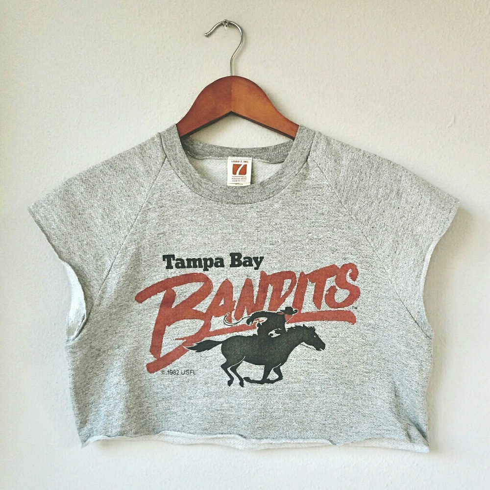 Tampa Bay Bandits Cut Off Sweatshirt